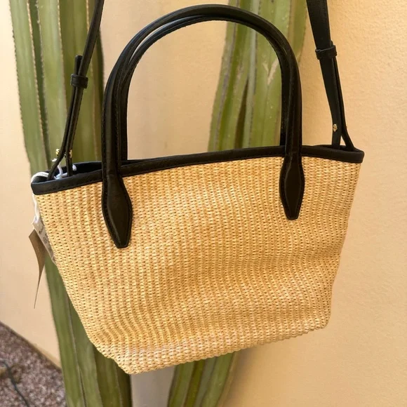 Madewell Raffia mini tote - Picture 1 of 5